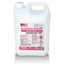 BACTIMAINS GHA - Gel Hydro Alcoolique - Bidon de 5 L